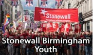 Stonewall Birmingham Youth Pride Flags